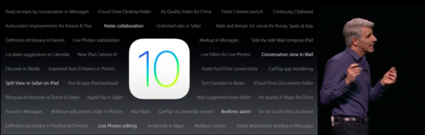 Apple เปิดตัว ios 10 พัฒนาระบบให้ดียิ่งขึ้น