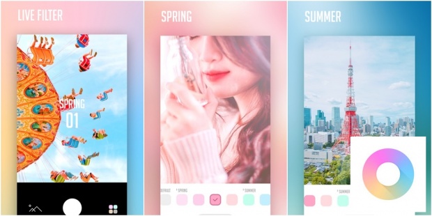7 Apps แต่งรูปโทนชมพู สวยหวานสดใสสไตล์สาวเกาหลี