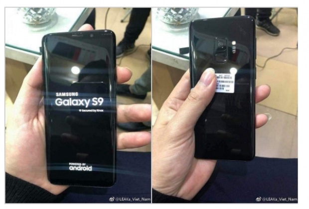 หลุด! ภาพตัวเครื่องจริง Samsung Galaxy S9 พร้อมเปิดใช้งาน