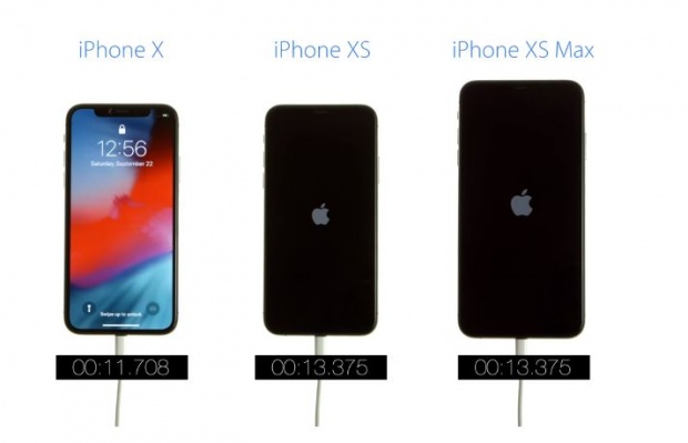ทดสอบความเร็วการบูตเครื่อง ‘iPhone XS’ และ ‘iPhone XS Max’ เทียบกับ ‘iPhone X’