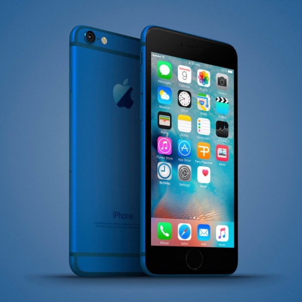 หลุดภาพเรนเดอร์ iPhone 6C พร้อม 2 สี ชมพูและฟ้า