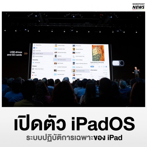 Apple ยุติ “iTunes” พร้อมเปิดตัว “iPadOS” 