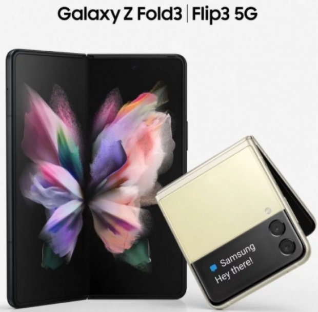 หลุดภาพเรนเดอร์ของ Samsung Galaxy Z Fold 3 และ Z Flip 3