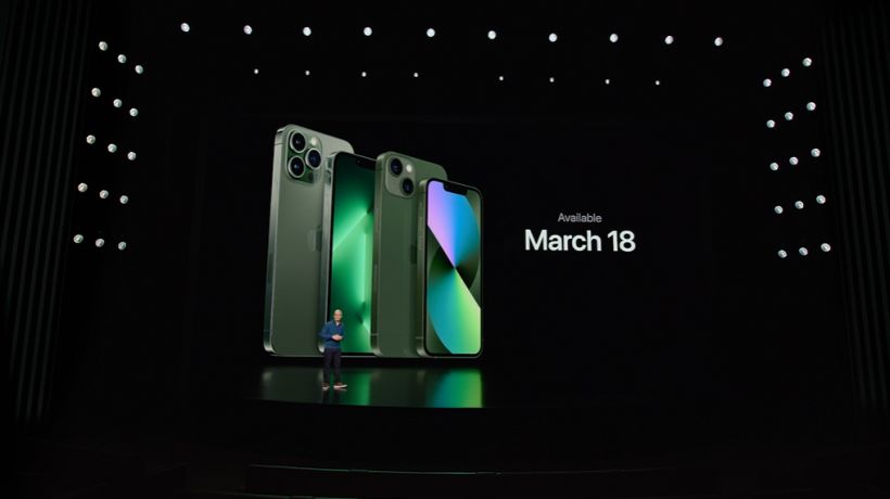  AppleเปิดตัวiPhone13 สีใหม่ เขียวเหนี่ยวทรัพย์สวยสะดุดตา