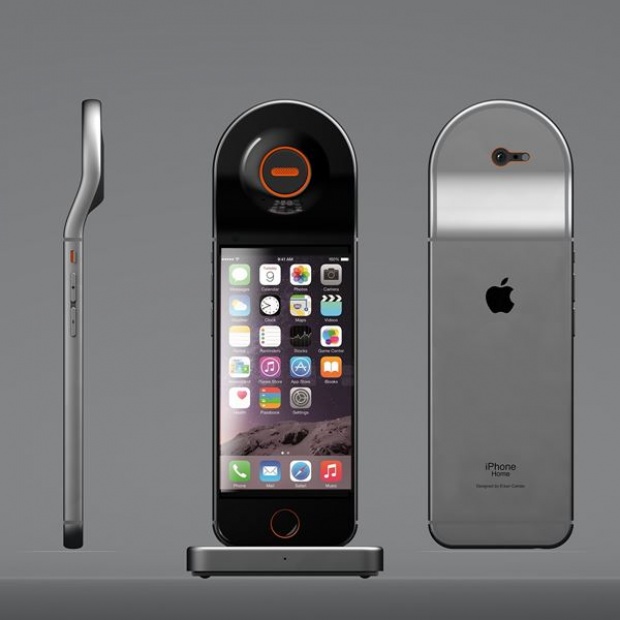 คอนเซ็ปต์ iPhone Home เมื่อ iPhone กลายเป็นโทรศัพท์ตั้งโต๊ะ