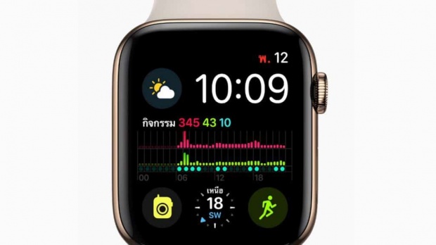 Apple Watch Series 4 เผยโฉมแล้ว ครั้งแรกที่นำ ECG ใส่นาฬิกา