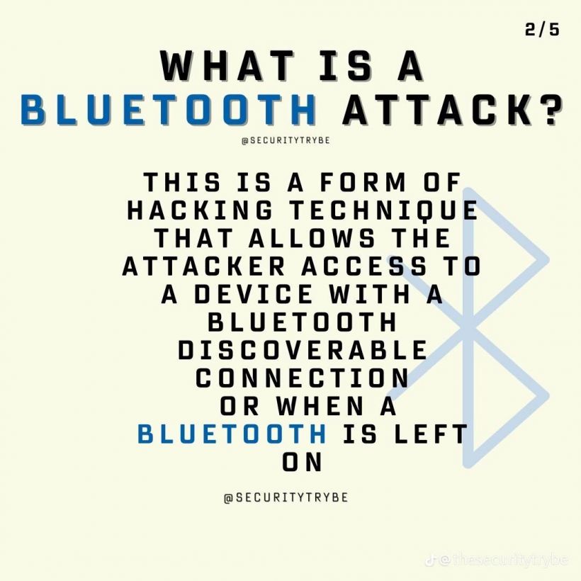 เสี่ยงถูกhack ระวัง!!อย่าเปิด bluetooth ทิ้งไว้