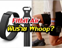 Whoop สะเทือน! Google Fitbit Air จ่อเปลี่ยนเกมสายรัดสุขภาพ!