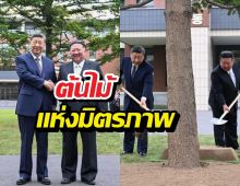 สีจิ้นผิง-คิม จองอึน ร่วมกันปลูก ต้นไม้แห่งมิตรภาพ