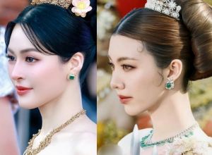 นางในวรรณคดี! ส่องลุคชุดไทย หลิงออม สวยแพงออร่ากระจาย