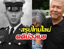 สรุปไทม์ไลน์คดีน้องเมย สิ้นสุด 8 ปีที่รอคอย ศาลสั่งคุกรุ่นพี่รอลงอาญา