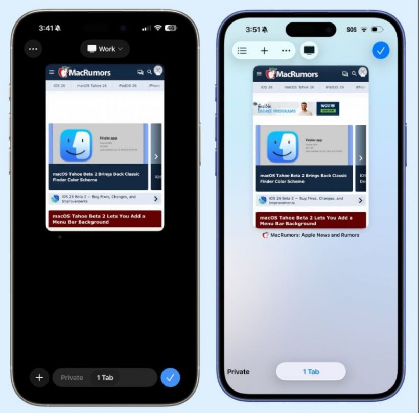 iOS 26 Beta 2 ปรับลุคใหม่! ลดเอฟเฟกต์ Liquid Glass ตามเสียงเรียกร้อง