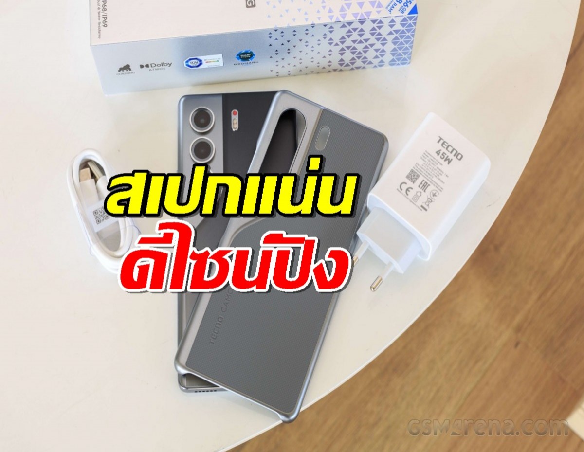 แกะกล่อง Tecno Camon 40 Pro 5G – สเปกแน่น ดีไซน์ปัง AI ก็มา!