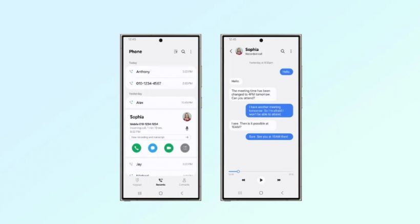 Samsung เตรียมปล่อยฟีเจอร์สุดปัง! สรุปบทสนทนาโทรศัพท์แบบง่ายๆ