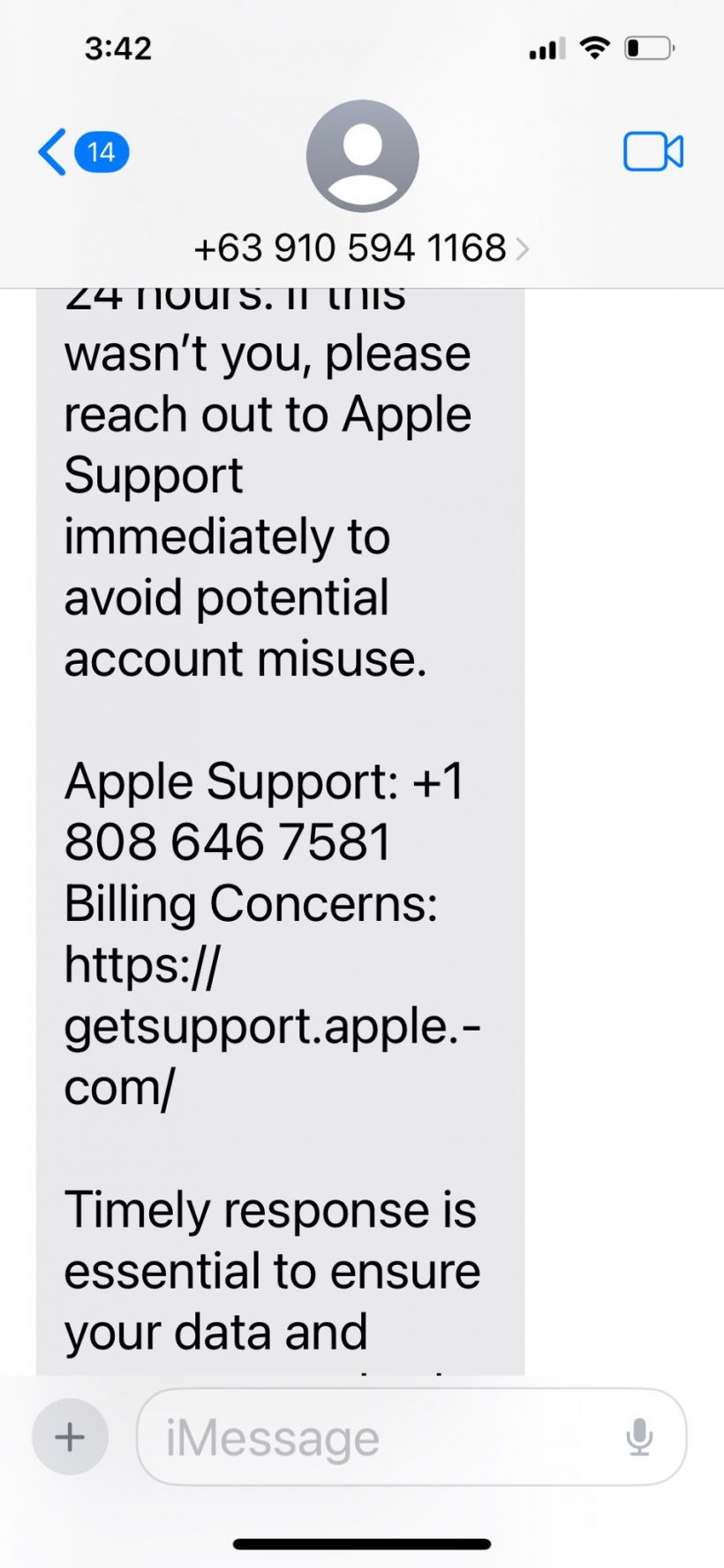 เตือนภัย! ข้อความ Apple Pay ปลอมระบาดหนัก! เผลอกดไปชีวิตเปลี่ยน!