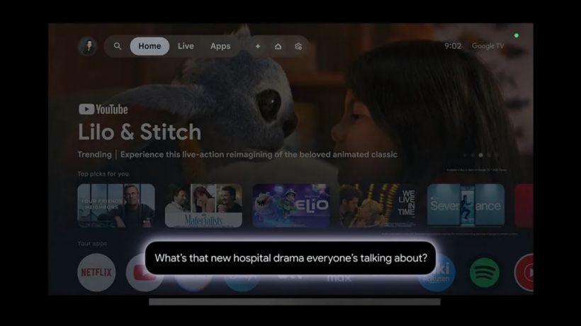 สั่งงานทีวีด้วย AI! "Gemini" พร้อมยึด Google TV แทน Google Assistant!