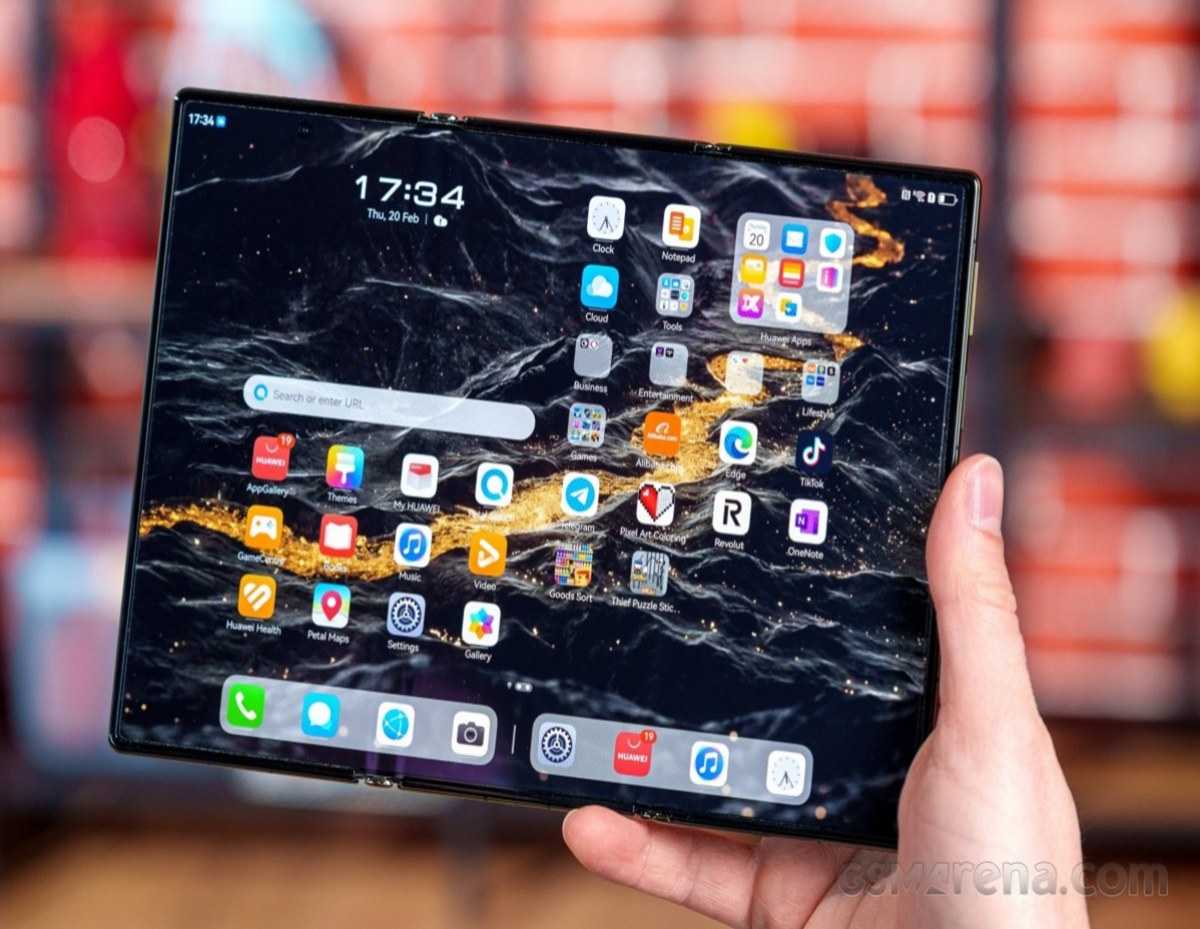 หลุดเพิ่ม! มือถือพับ 3 ของ Huawei รุ่นใหม่มาแน่ ไม่ใช่ Mate XT 2
