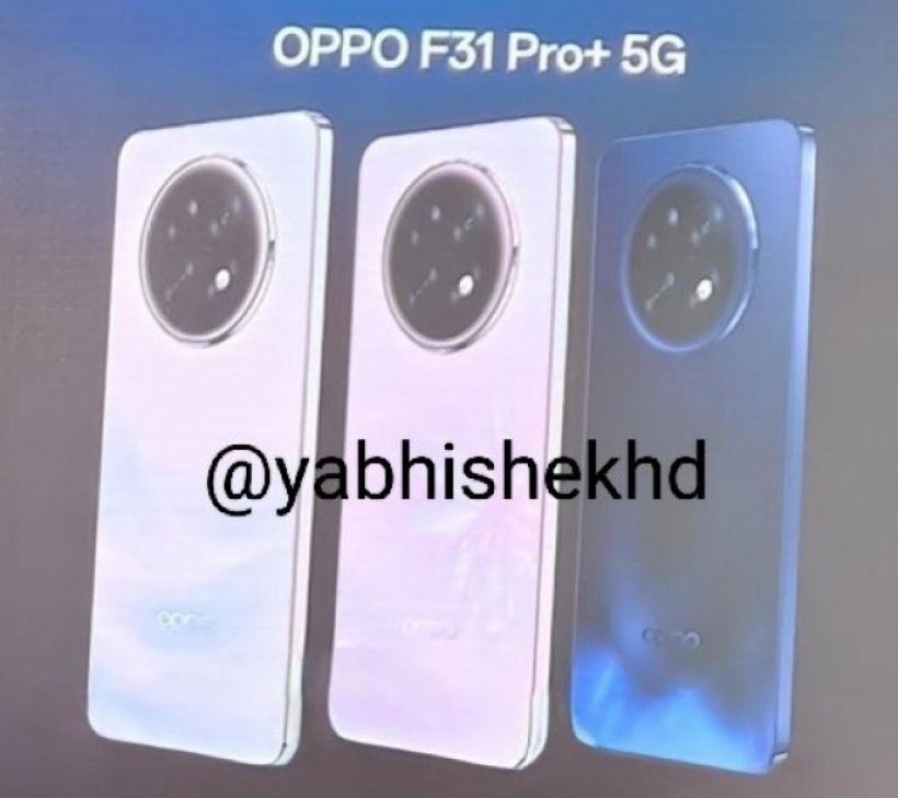 Oppo F31 ซีรีส์หลุดภาพแรก! มาพร้อมแบต 7,000 mAh ทั้งตระกูล